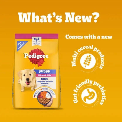 Pedigree Chicken and Milk Puppy Dog Dry Food Dog Pedigree 