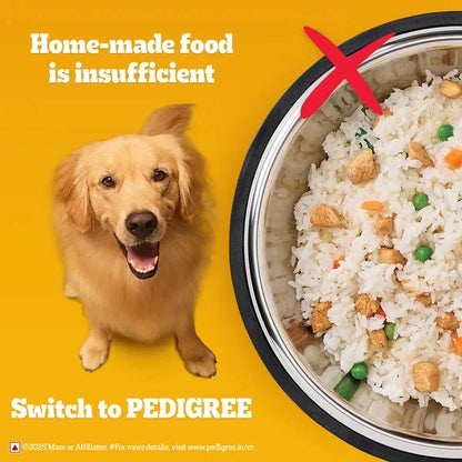 Pedigree Chicken and Vegetables Adult Dog Dry Food Dog Pedigree 