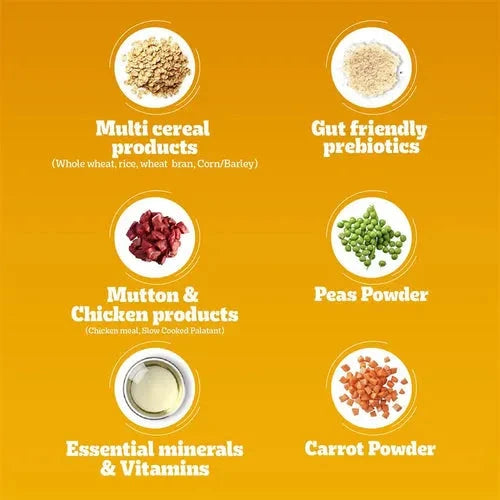 Pedigree Meat & Rice Adult Dog Dry Food Dog Pedigree 