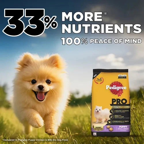 Pedigree PRO Expert Nutrition Small Breed Puppy (2 to 9 Months) Dry Food Dog Pedigree 