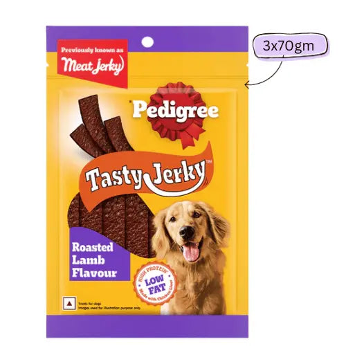 Pedigree Roasted Lamb Tasty Jerky Dog Treat