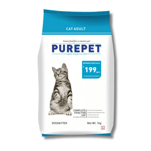Purepet Ocean Fish Adult Cat Dry Food