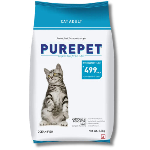 Purepet Ocean Fish Adult Cat Dry Food