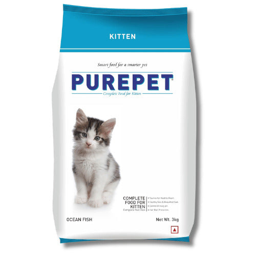Purepet Ocean Fish Kitten Dry Food