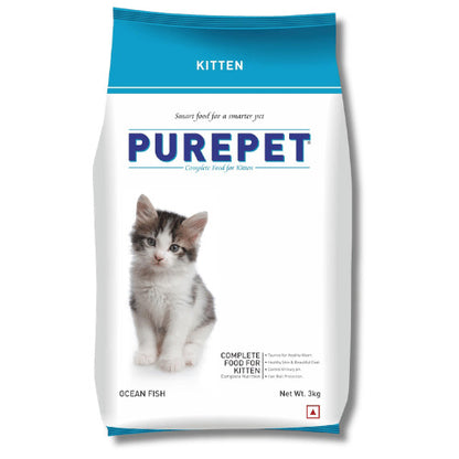 Purepet Ocean Fish Kitten Dry Food