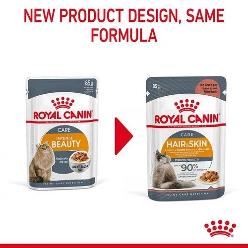Royal Canin Hair & Skin Care Adult Gravy Cat Wet Food Cat Royal Canin 