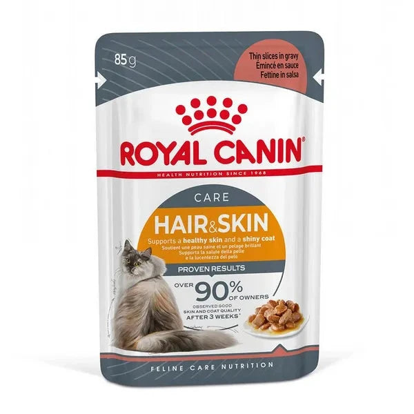 Royal Canin Hair & Skin Care Adult Gravy Cat Wet Food Cat Royal Canin 