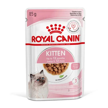Royal Canin Kitten Wet Food in Gravy (85g Pouch) Cat Royal Canin 