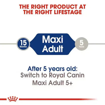 Royal Canin Maxi Adult Dog Dry Food Dog Royal Canin 