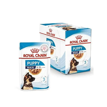 Royal Canin Maxi Puppy Wet Food pouch for large breed puppies