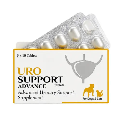 Vetina URO Support Advance Urinary Supplement for Dogs & Cats – 30 Tablets